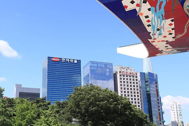 한미약품 본사 전경. [한미약품 제공]