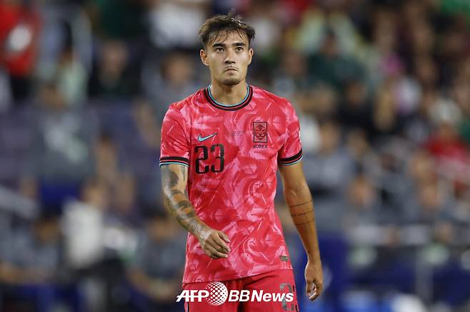 A대표팀 역대 최초로 외국 태생 혼혈 선수 국가대표 옌스 카스트로프. /AFPBBNews=뉴스1