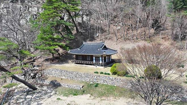 안동 고산정 일대 모습  [국가유산청 제공. 재판매 및 DB 금지]
