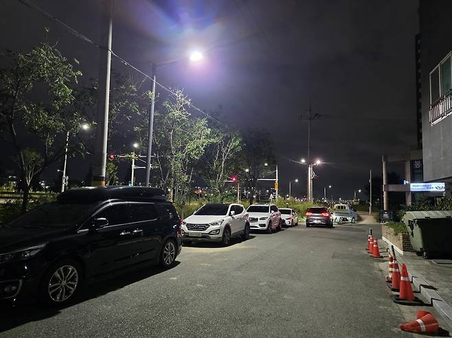 가로등 설치된 명촌 원룸 밀집지 [울산 북부경찰서 제공. 재판매 및 DB 금지]