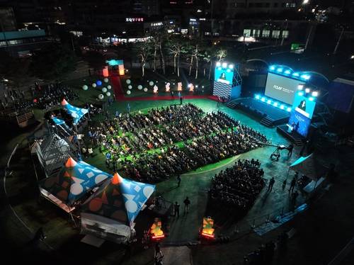 '남도영화제 시즌2 광양' 개막식 모습 [남도영화제조직위 제공.재판매 및 DB금지]