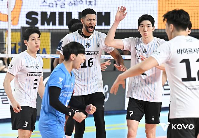 현대캐피탈. KOVO 제공