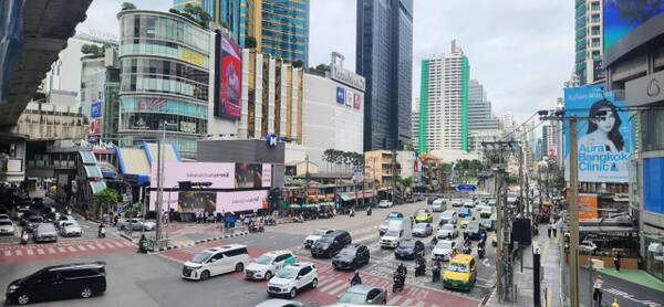 세계 1위 수준의 의료 관광 인프라를 가지고 있는 태국 방콕 중심가 모습. 이연우기자