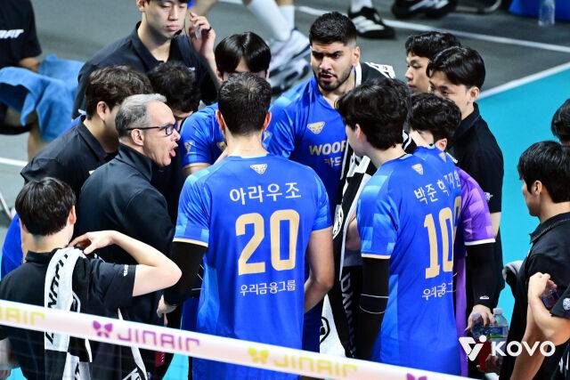 우리카드 배구단./KOVO