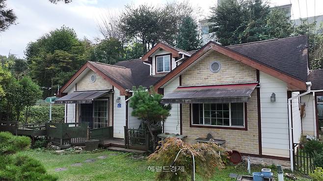 경기도 양평군 양서면 대심리 2층 단독주택. [이건욱PD]