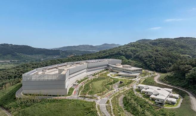 [서울=뉴시스] 세종시에 위치한 네이버 데이터센터 '각 세종' (사진=네이버 제공) *재판매 및 DB 금지