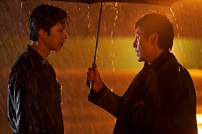 배우 홍경은 극 중 중앙정보부에 끌려간 서고면의 상상 장면들을 떠올리며 "한 작품 안에서 다양한 모습이 나와서 재미있었다"고 말했다. 넷플릭스 제공