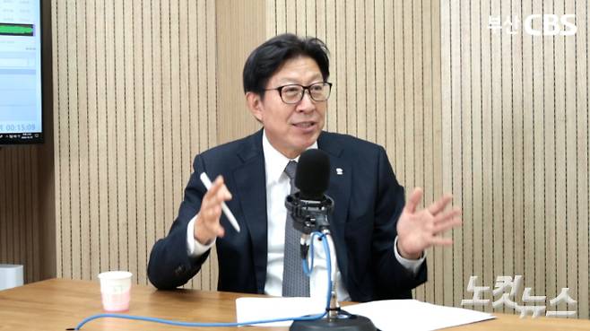박형준 부산시장이 CBS 라디오 '부울경 투데이'에 출연했다. 부산CBS