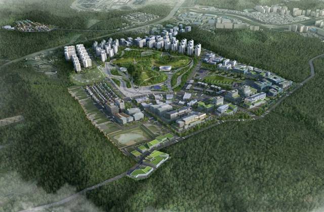 박달스마트시티 조감도. 이미지 제공 = 안양시