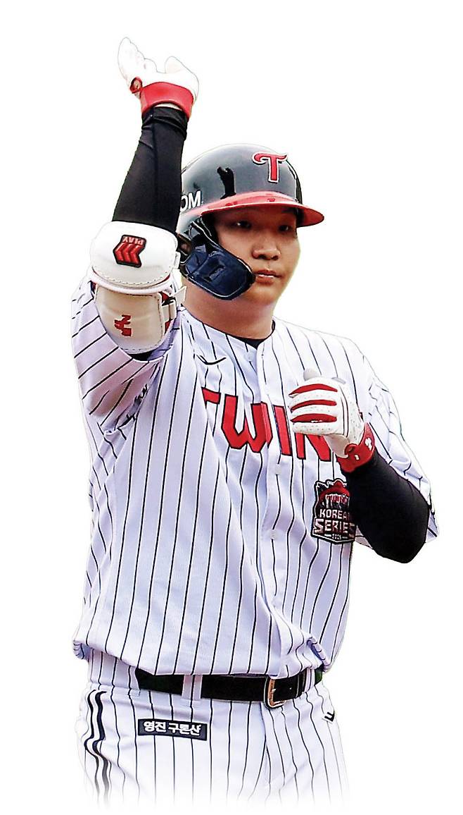 LG 문보경 I 연합뉴스