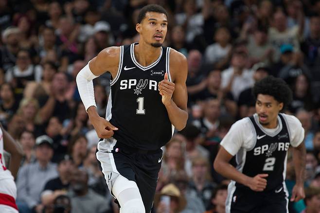 빅터 웸반야마.  샌안토니오 | AP연합뉴스