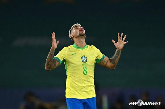 브라질 국가대표 미드필더 브루노 기마랑이스. /AFPBBNews=뉴스1