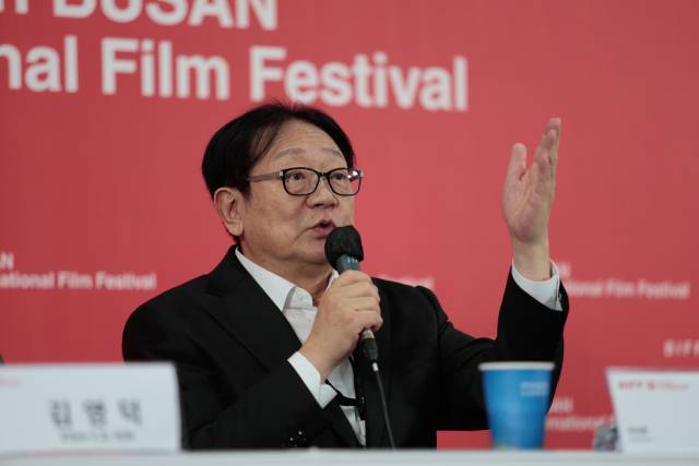 9월 26일 부산 해운대구 영화의전당에서 열린 제30회 부산국제영화제 결산 기자회견에서 박광수 이사장이 정부의 적극적인 재정 지원을 호소했다. 이지원 인턴기자
