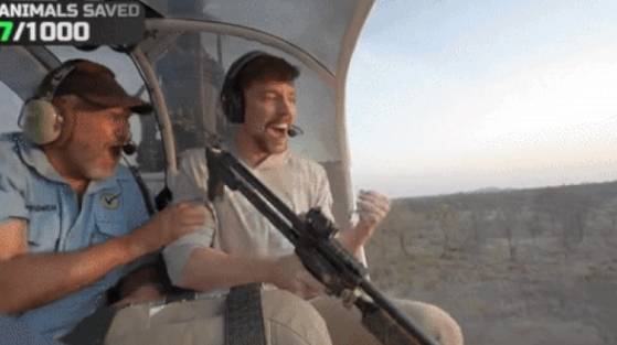 (미스터 비스트 유튜브 영상 갈무리)