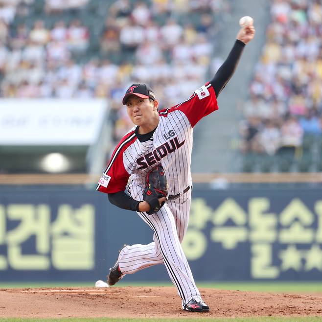 손주영. 사진=구단 제공