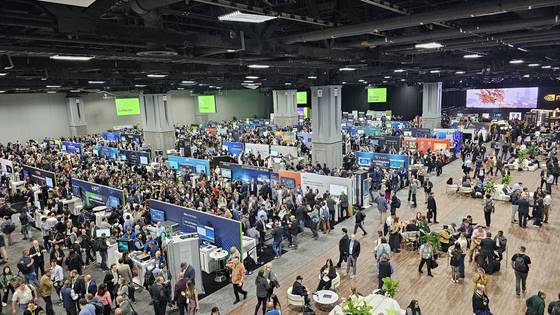 글로벌 기업 엔비디아가 28일(현지시간) 미국 워싱턴 DC 월터 E 컨벤션센터에서 개최한 기술 컨퍼런스 ‘GTC 2025’에서 가속 컴퓨팅, 자율 주행 등 최신 기술 시연 행사인 ‘프레스 프리뷰’가 열리고 있다. 워싱턴=김형구 특파원