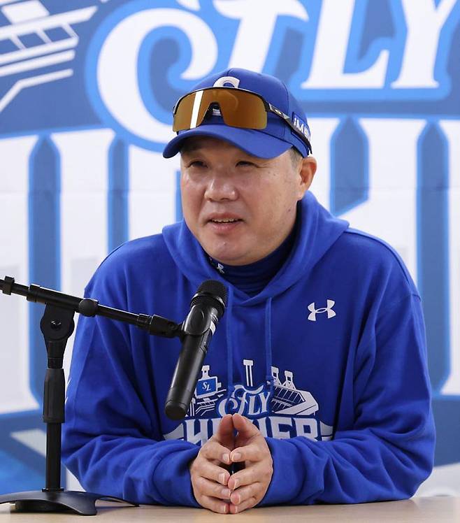 박진만 삼성 감독. 삼성라이온즈 제공