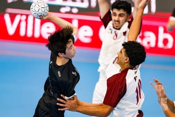 사진 2025 IHF 남자 U-17 세계선수권대회 한국과 카타르 경기 모습, 사진 제공=국제핸드볼연맹