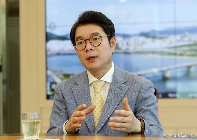 정원오 서울 성동구청장./사진=김휘선 기자 hwijpg@