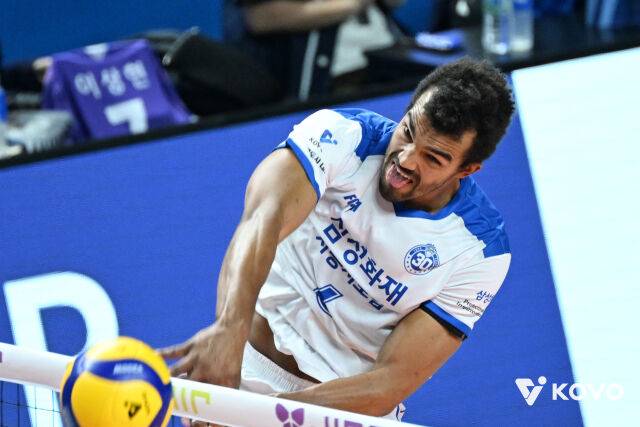 삼성화재 아히./KOVO