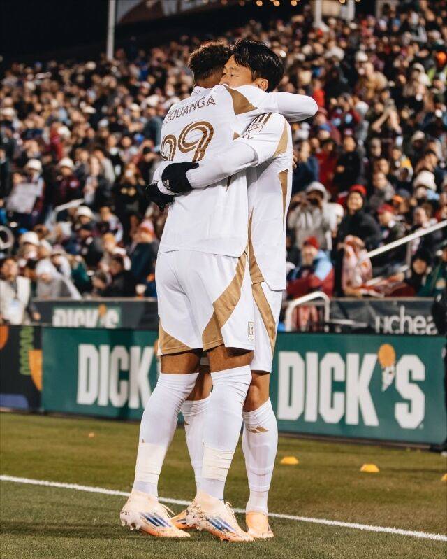 데니스 부앙가, 손흥민./LA FC