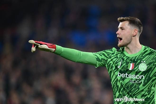 인터밀란 골키퍼 주젭 마르티네스. /AFPBBNews=뉴스1