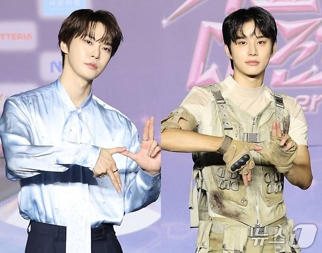 NCT 도영(왼쪽), 정우 ⓒ 뉴스1 DB