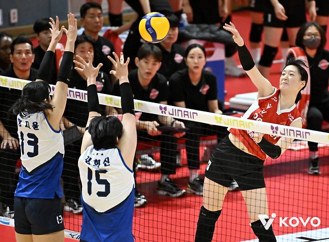 페퍼저축은행 박은서. (KOVO 제공)