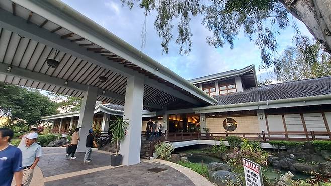 이글릿지의 4개 코스중 하나인 아오키 골프클럽