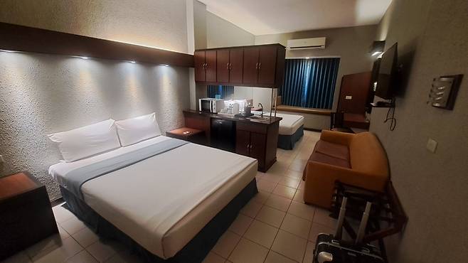 이글릿지 초근접의 마이크로텔 내부