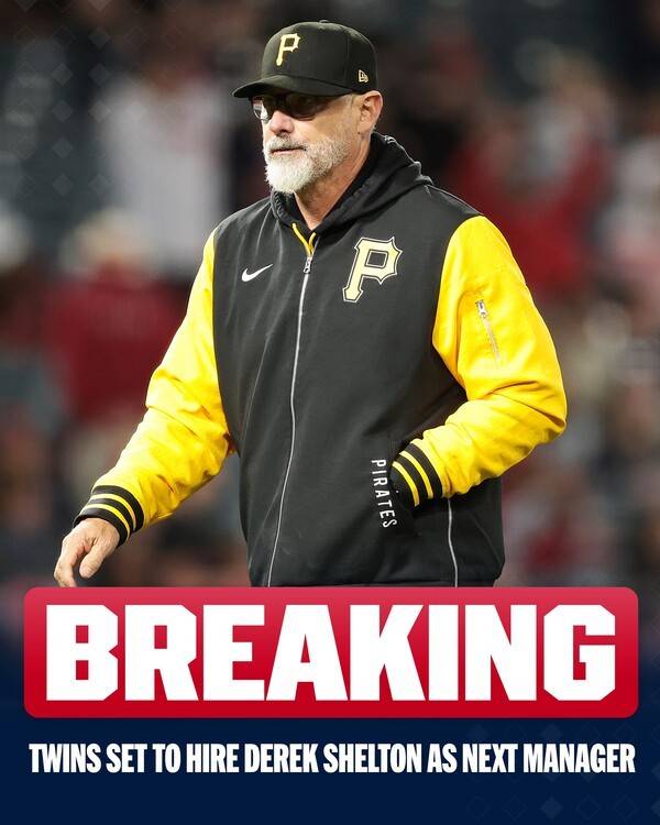 데릭 셸턴 전 피츠버그 파이리츠 감독이 30일(한국시각) 미네소타 트윈스 새 감독으로 가게 됐다. /사진= MLB공식 채널