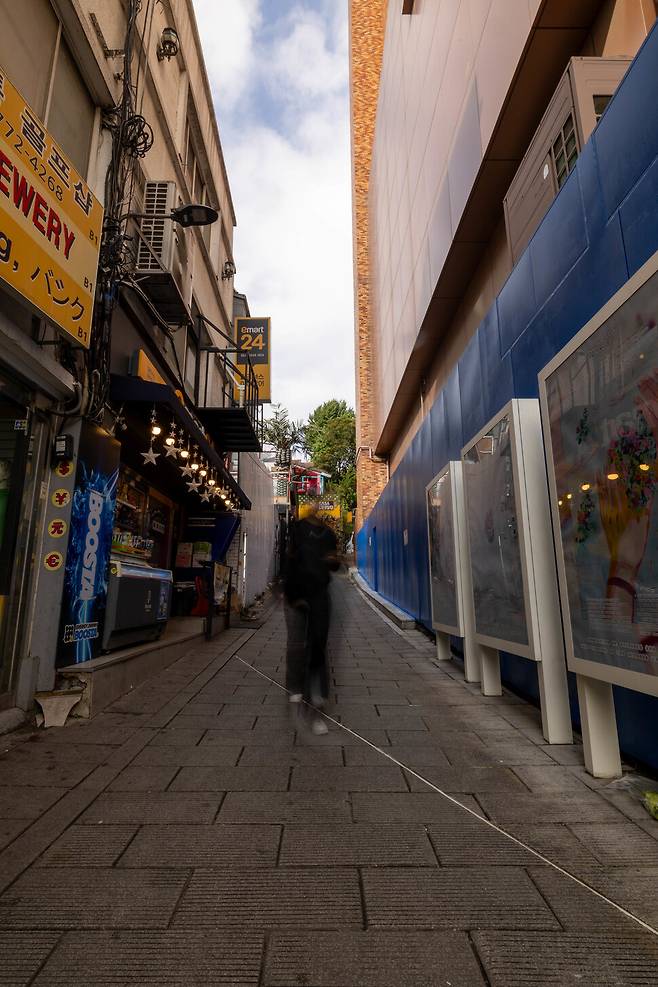 이태원 참사 3주기를 앞둔 2025년 10월20일 오후 서울 용산구 이태원동에 있는 ‘10·29 기억과 안전의 길’의 모습. 김진수 선임기자 jsk@hani.co.kr