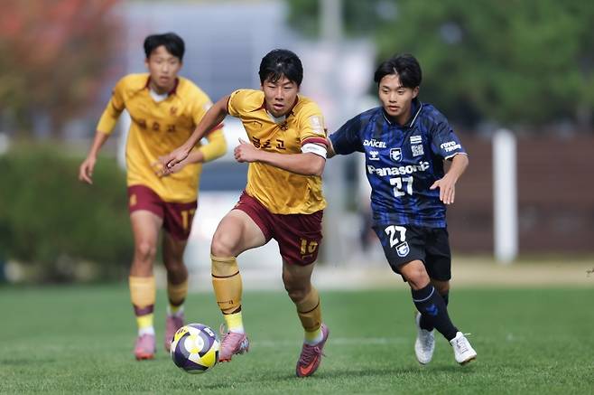 K리그 인터내셔널 유스컵 결승전 주장 김요훈 [한국프로축구연맹]