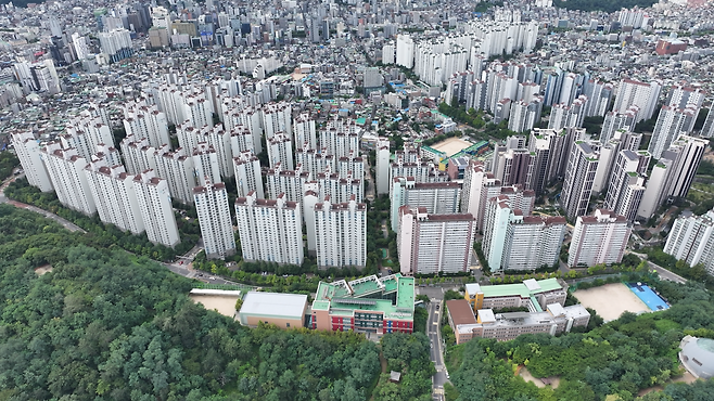 관악구 봉천동 관악드림타운 전경. [이건욱PD]
