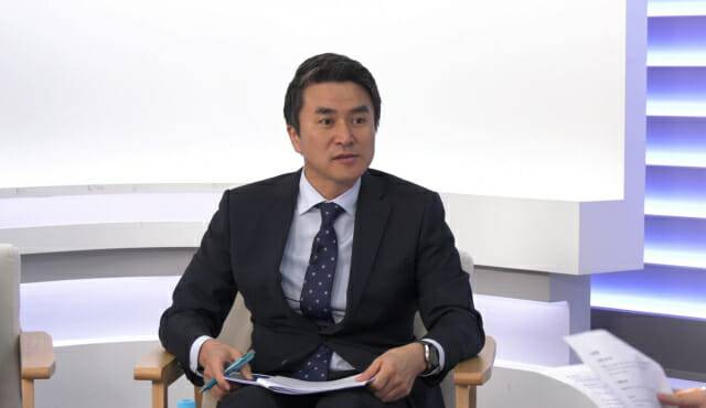 최영우 SOOP 대표가 3분기 실적발표 컨퍼런스콜을 진행하고 있다. (사진=SOOP 캡처)