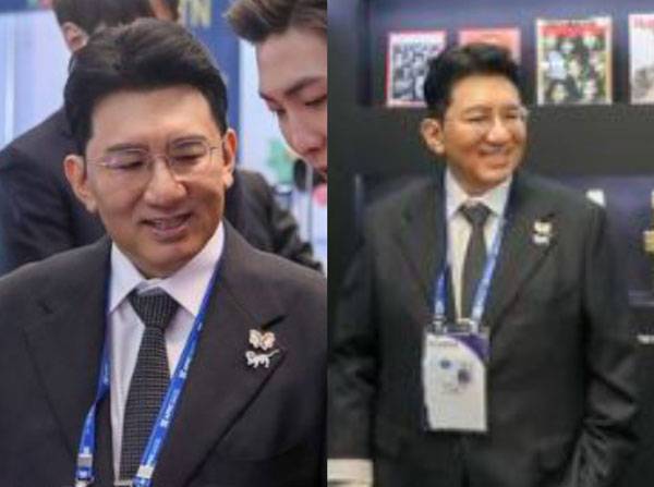 ‘APEC CEO 서밋’ 개최식에 참석한 하이브 방시혁 의장(53)의 모습이 화제다./사진=뉴시스