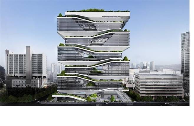 용산전자상가 개발계획 투시도. 서울시 제공