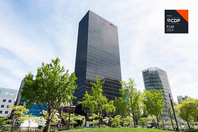 SK네트웍스가 CDP의 기업별 ESG등급 기후변화 대응 부문에서 2년 연속 ‘리더십 A’ 등급을 획득했다. 사진=SK네트웍스