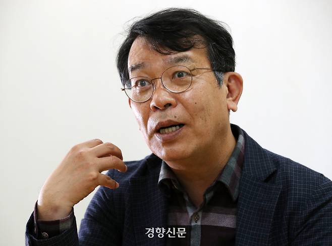 김종대 전 정의당 의원. 서성일 선임기자