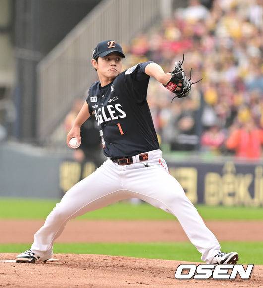 [OSEN=박준형 기자] 한화 문동주 2025.10.26 / soul1014@osen.co.kr