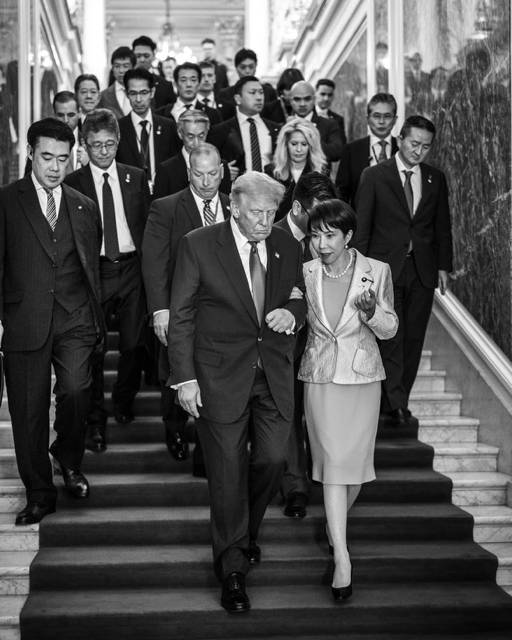 도널드 트럼프 미국 대통령와 다카이치 사나에 일본 총리. 사진=트루스소셜 캡처