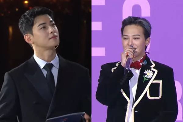 차은우 지드래곤 / 사진=온라인 커뮤니티 캡처