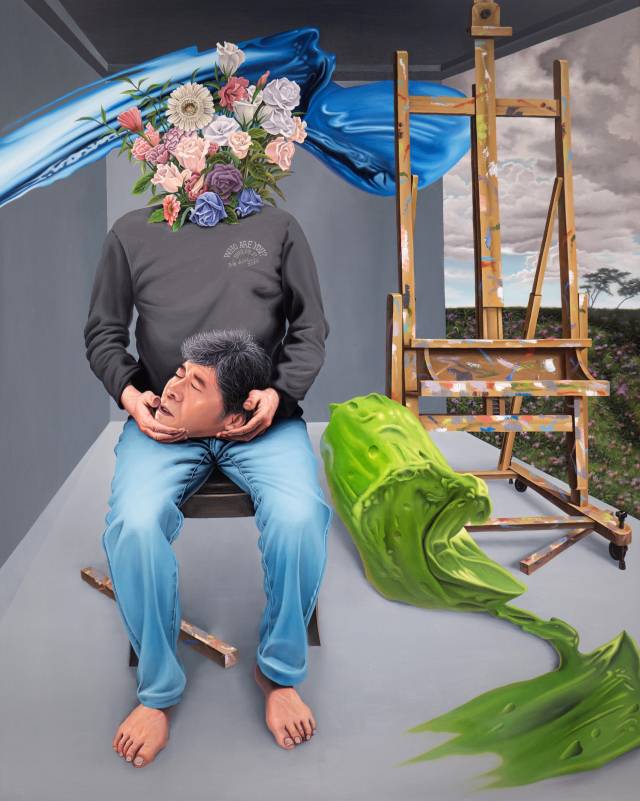 심점환, 당신은 누구십니까, 2025. 아리안 갤러리 제공