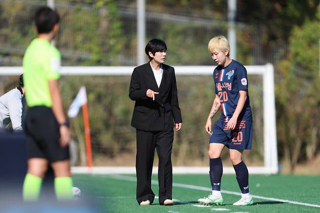 유영실 서울시청 감독. 사진=여자축구연맹
