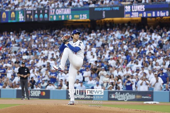 ▲ LA 다저스 오타니 쇼헤이가 토론토 블루제이스와의 월드시리즈 마지막 7차전에 선발 등판할 가능성이 커지고 있다.