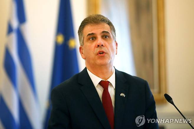 엘리 코헨 이스라엘 에너지부 장관  [EPA 연합뉴스 자료사진. 재배포 및 DB 금지]