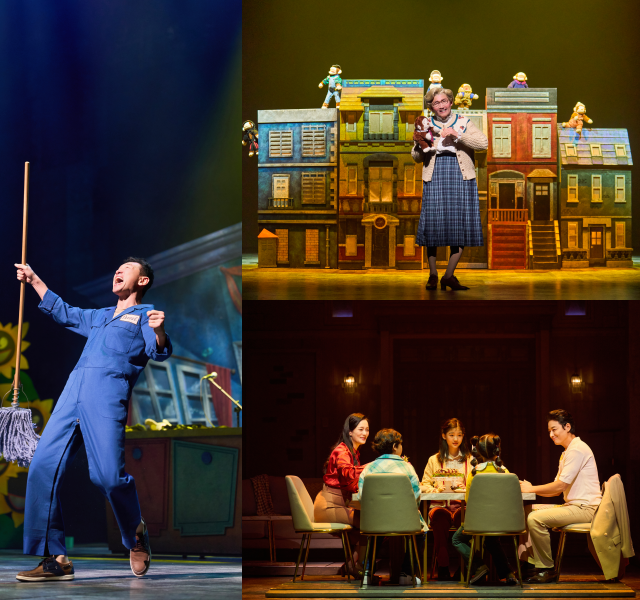 '미세스 다웃파이어'는 오는 12월 7일까지 샤롯데씨어터에서 공연된다. /샘컴퍼니