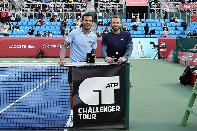 복식 우승, 장 줄리엔 로저(좌)-나다니엘 라몬스(우) / 서울오픈조직위