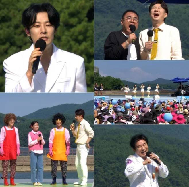 2일 방송되는 '전국노래자랑' 경남 고성군 편에서는 배일호, 유지나, 문연주, 강문경, 미스김 등 인기 가수들이 총출동해 화려한 축하 공연을 펼친다. 미스김의 '될 놈'을 시작으로 유지나, 배일호, 문연주, 강문경이 차례로 무대에 올라 흥을 돋운다. 또한 치열한 예심을 뚫고 본선에 오른 15팀의 다채로운 무대도 기대를 모은다. 10세 K팝 요정부터 93세 노신사의 열정적인 무대, 그리고 MC 남희석을 놀라게 한 10세 트롯 신동의 '훨훨훨'까지 세대를 아우르는 참가자들이 큰 감동과 재미를 선사할 예정이다.