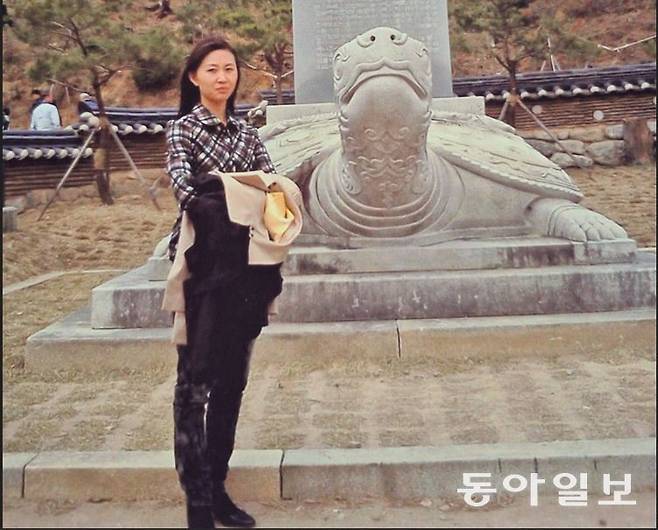 한국에 입국한 이듬해인 2010년 송지아 씨 모습.